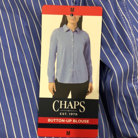 NWT Chaps Button Down Shirt - Picture 12 of 14